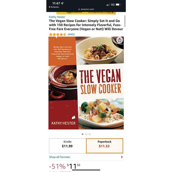 The Vegan Slow Cooker: Simply Set It and Go - Picture 4 of 4